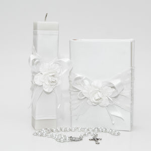 Kit de Comunión blanco con flor