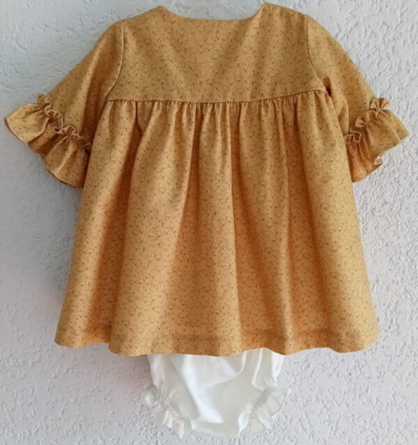 Vestido de viyella estampada - Imagen 2