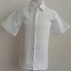 Camisa en lino manga corta
