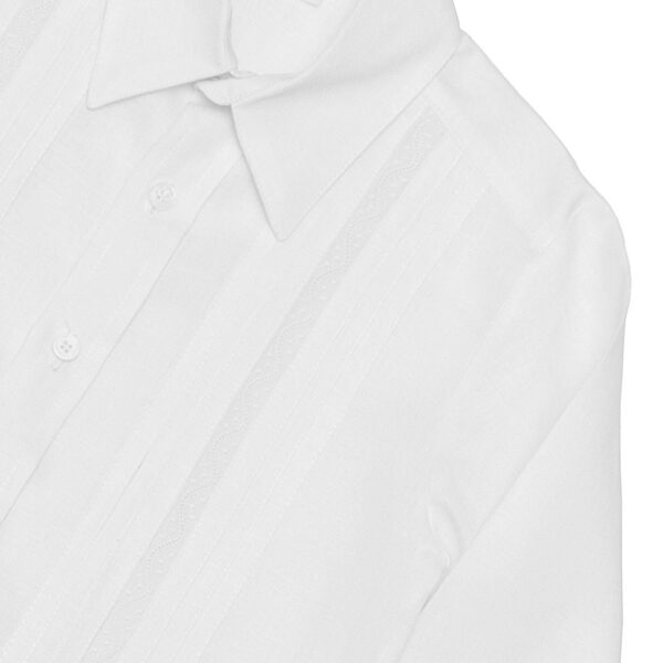 Camisa en lino manga larga - Imagen 5