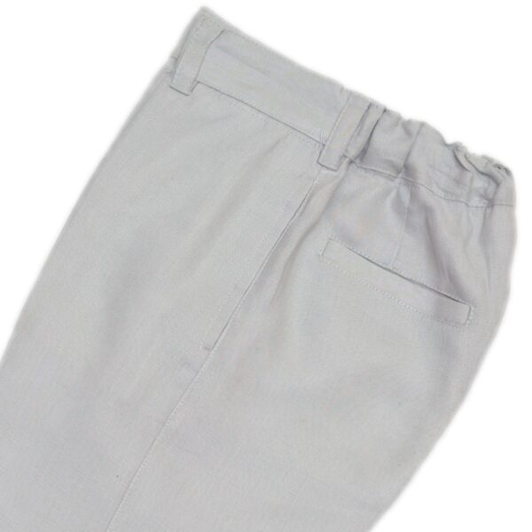 Pantalón en lino con bolsillos laterales - Imagen 10