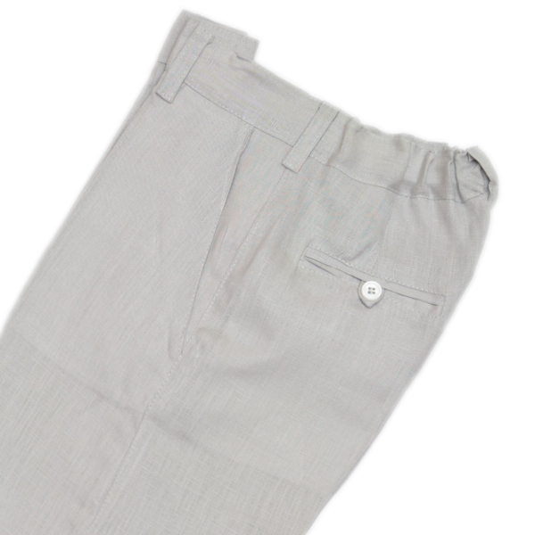 Pantalón en lino con bolsillos sesgados - Imagen 16