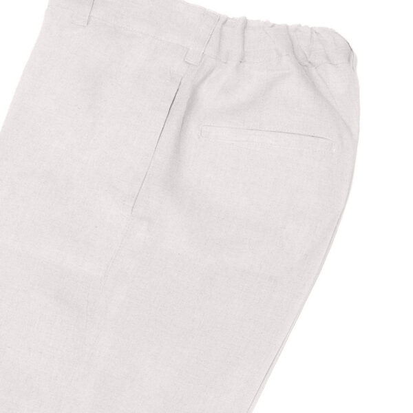 Pantalón en lino con bolsillos laterales - Imagen 14