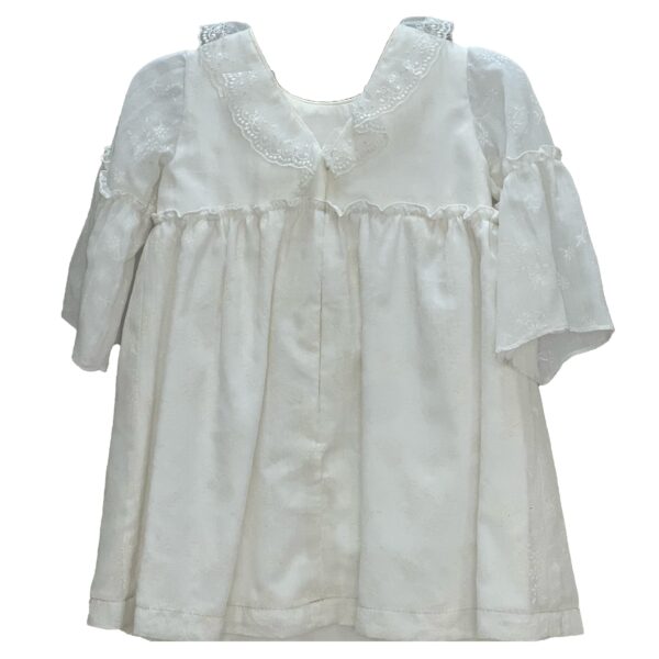 Vestido de algodón estampado de flores - Imagen 2
