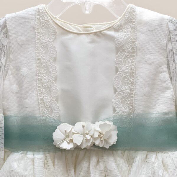 Vestido de tul estampado de lunares - Imagen 3