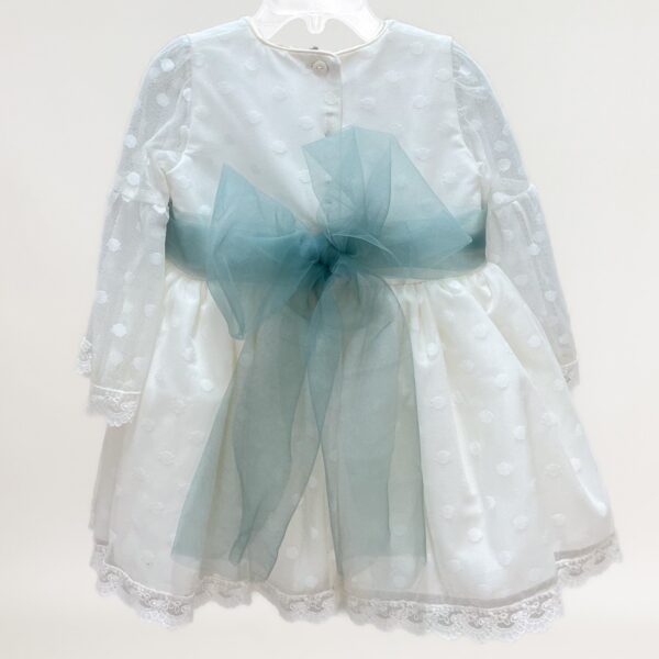 Vestido de tul estampado de lunares - Imagen 2