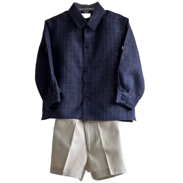 Conjunto niño camisa de lino