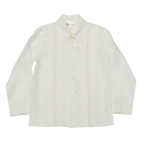 Camisa en lino manga larga