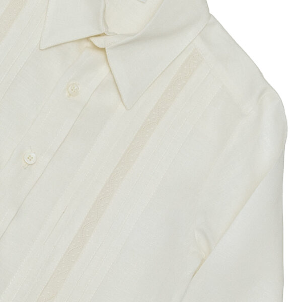 Camisa en lino manga larga - Imagen 2