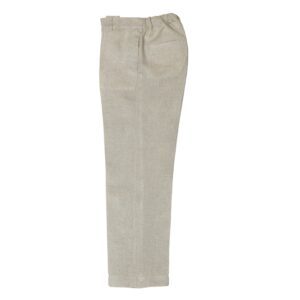 Pantalón en lino con bolsillos laterales