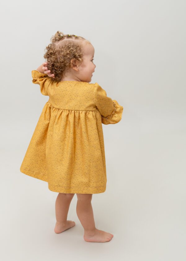 Vestido de viyella estampada - Imagen 4