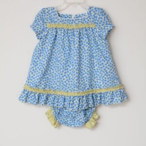 Vestido de algodón estampado
