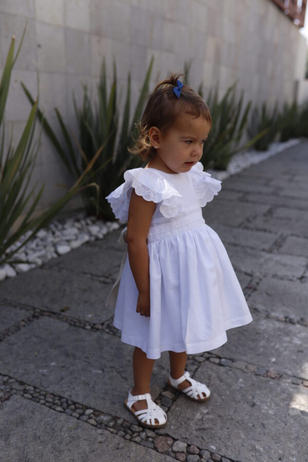 Vestido de lino algodón - Imagen 3