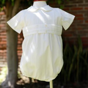 Ropón para niño pañalero de algodón