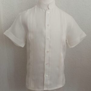 Camisa en lino manga corta