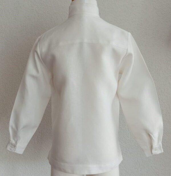Camisa en lino manga larga - Imagen 2