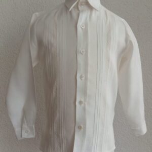 Camisa en lino manga larga