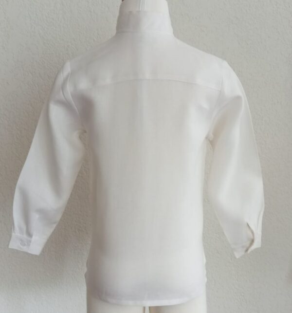 Camisa en lino manga larga - Imagen 2