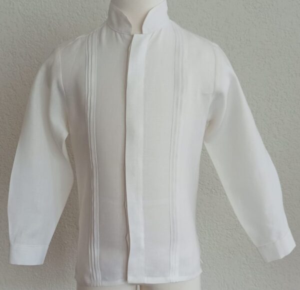 Camisa en lino manga larga