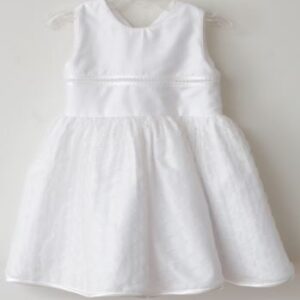 Vestido de algodón blanco